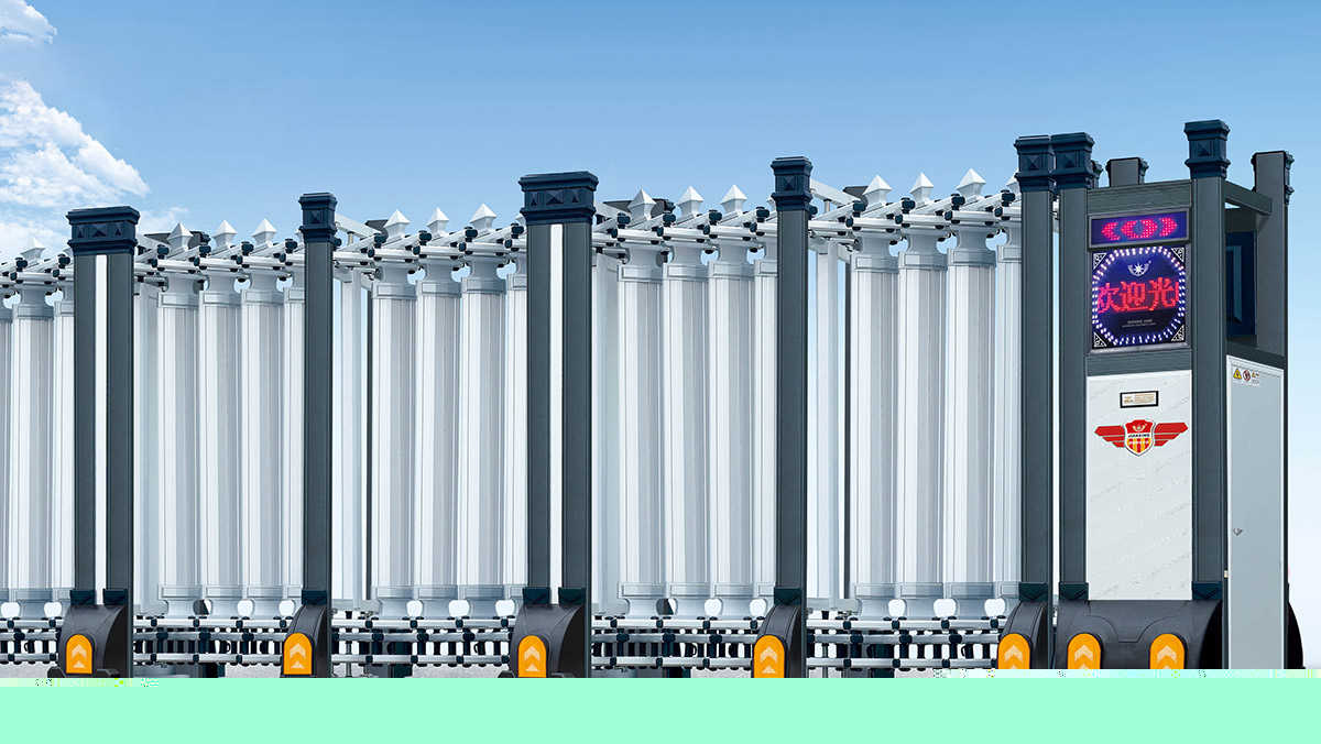 303梟龍系列電動伸縮門展示圖 303梟龍系列電動伸縮門展示圖